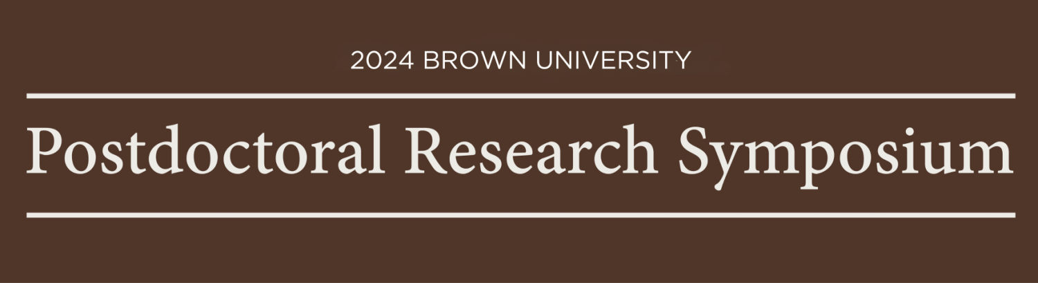 2024 Brown Postdoctoral Research Symposium