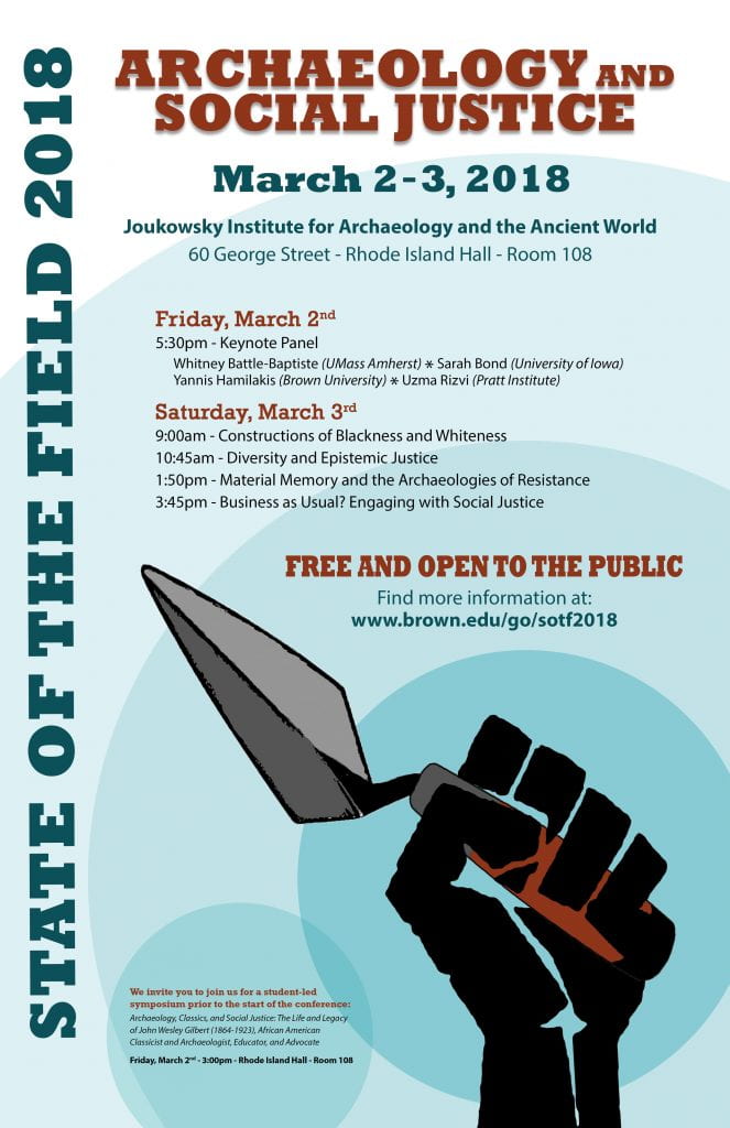 Archaeology and Social Justice poster