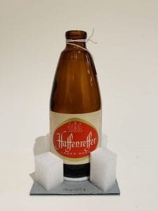 beer bottle in mount