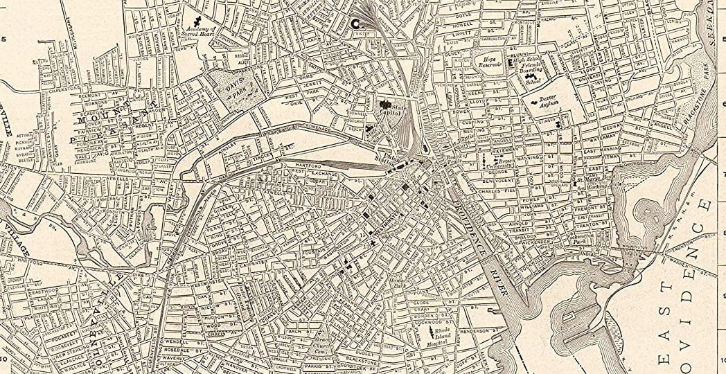 Map of Providence