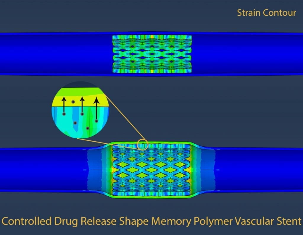 Shape memory polymer-related image.